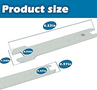 Vista 3 de 692900 Llave metálica para lijadora de cable Porter, pulidora 7335 7336 (2)