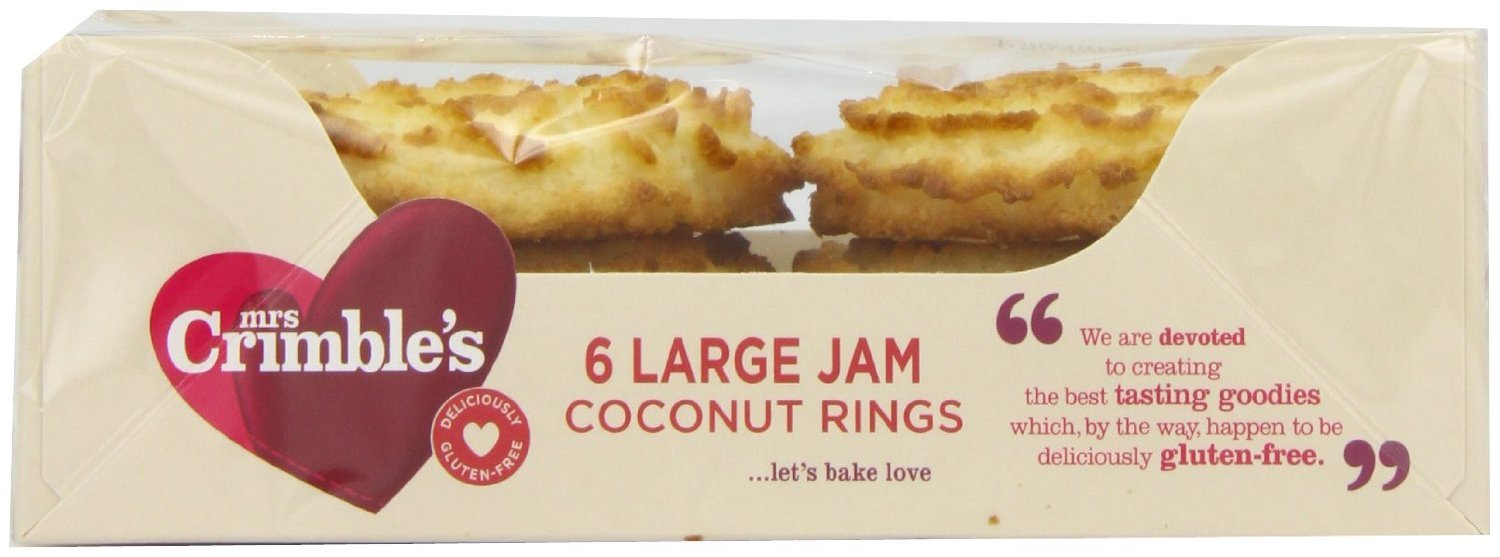 Mrs CrimblesJam Rings G/F 240g x 3