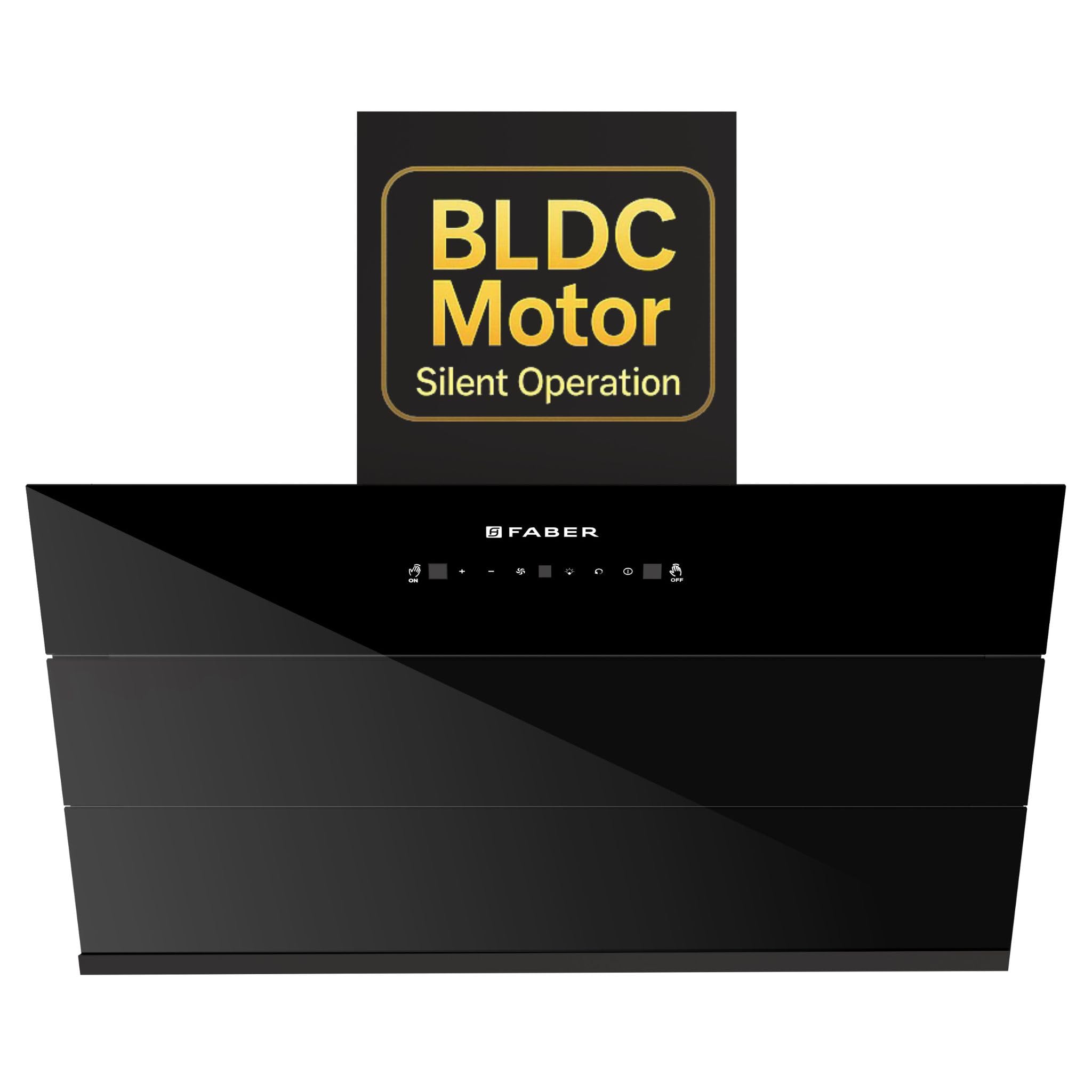 Faber Energy 90cm 1500m³/hr BLDC Autoclean Chimney|9 Speed Silent Hood|Energy Efficient|Filterless |Touch&Gesture Control |12Yr Motor,2Yr Comprehensive Warranty by Faber|Energy BLDC FL SC HC BK IN 90