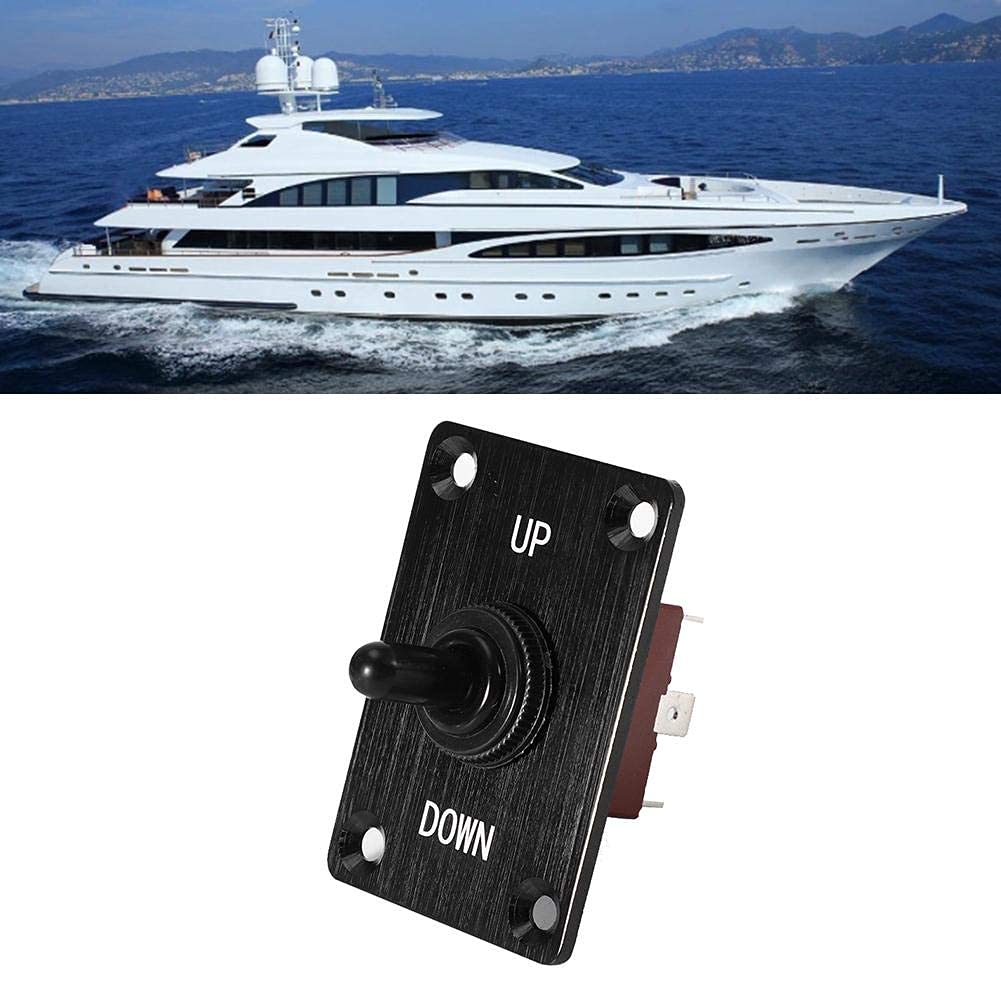 Pannello Interruttori 12V Per Barche | Verricello Salpa Ancora | Lega Alluminio E Ottone | Resistente All'Acqua - Foto 5