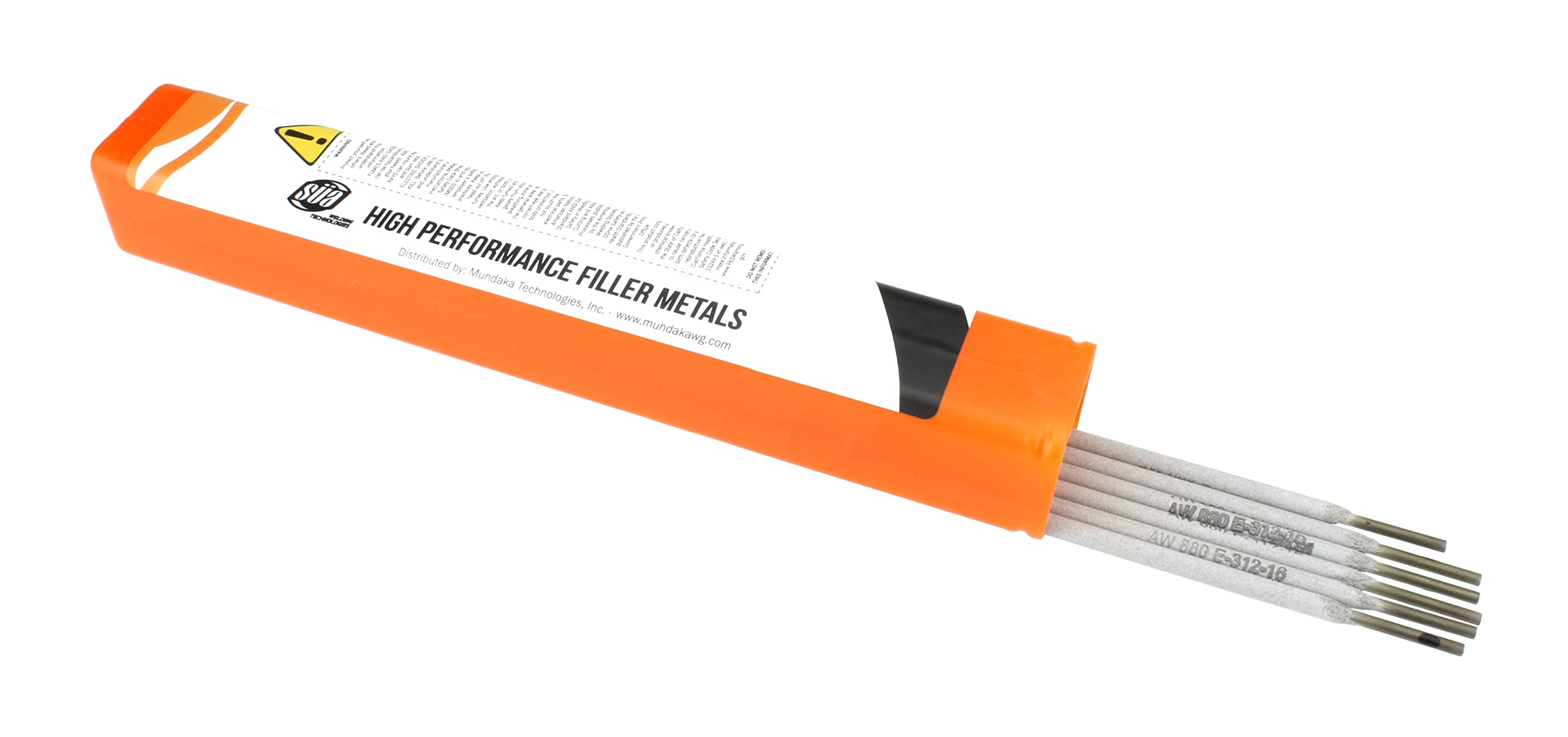 SÜA - E312-16 - Stainless Steel Welding Electrode - 14" x 1/8" (0.5 LB)