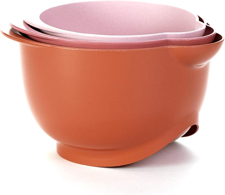 Bamboozle SustainaBOWL Mixing Bowl with Measuring Lines