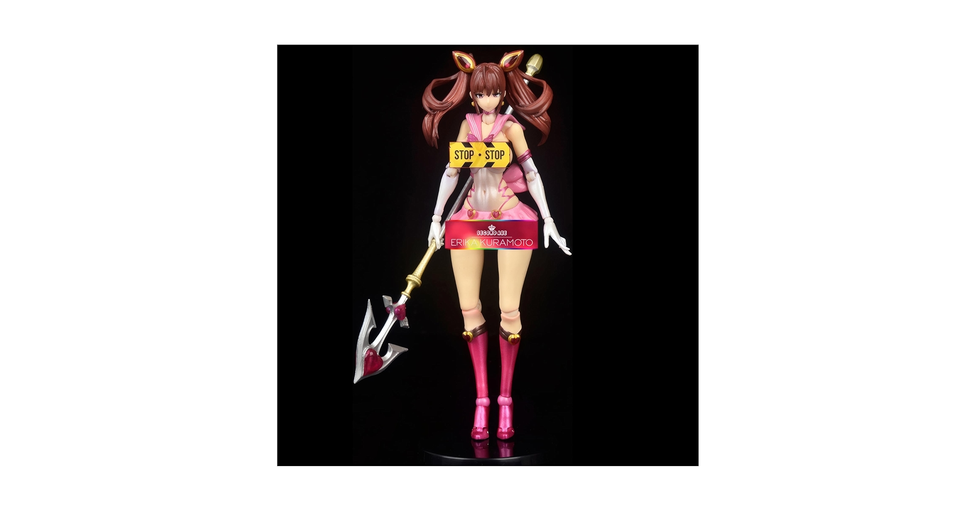 Amazon.co.jp: 絶対純白魔法少女 倉本エリカ アニメフィギュア