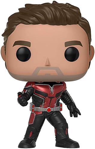 Funko Pop! Marvel: Ant-Man & The Wasp - Figura de vinilo de edición limitada Unmasked Ant-Man Chase, con funda protectora de caja pop