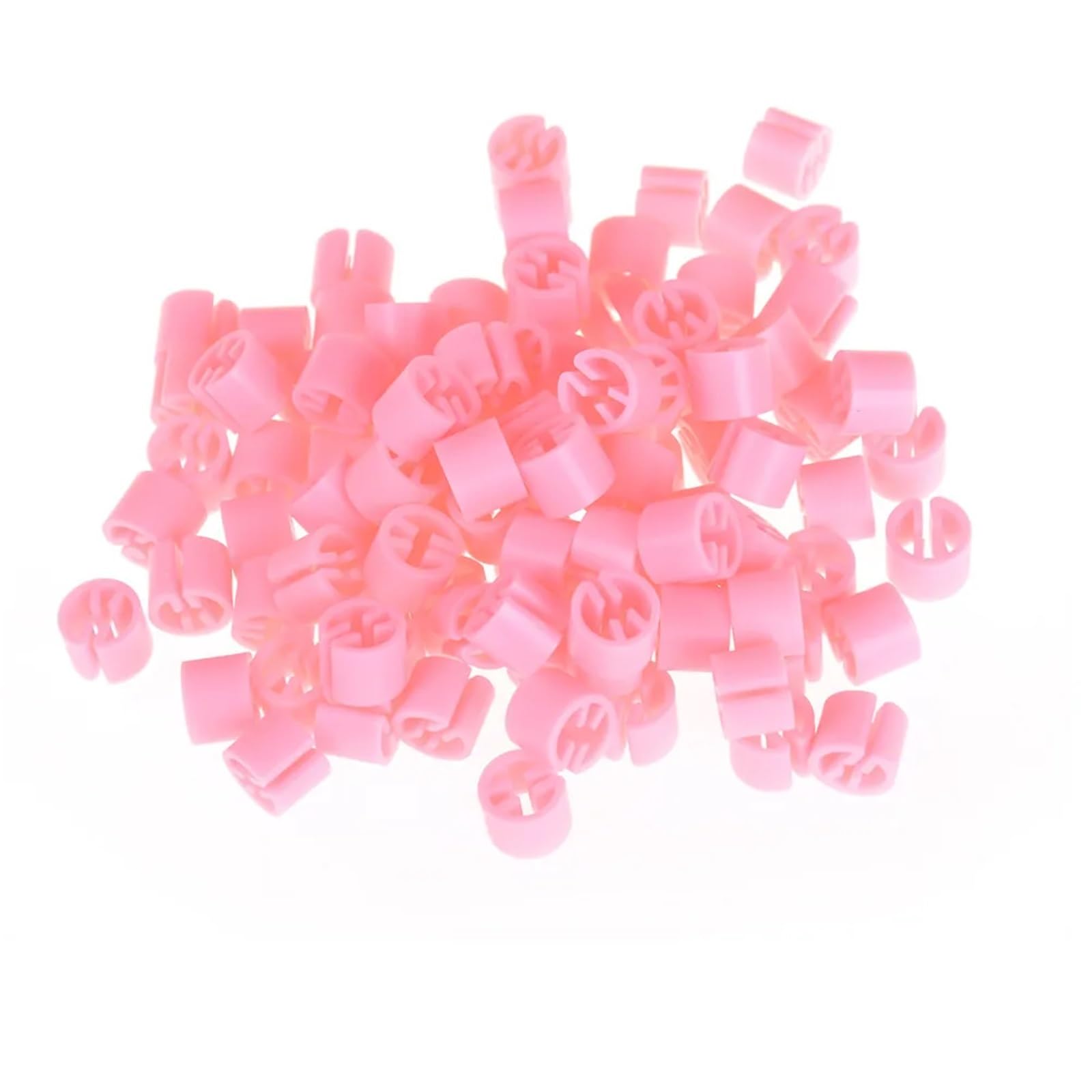 300PCS Plastic Snap-On Hanger Size Markers for Clothes Labeling