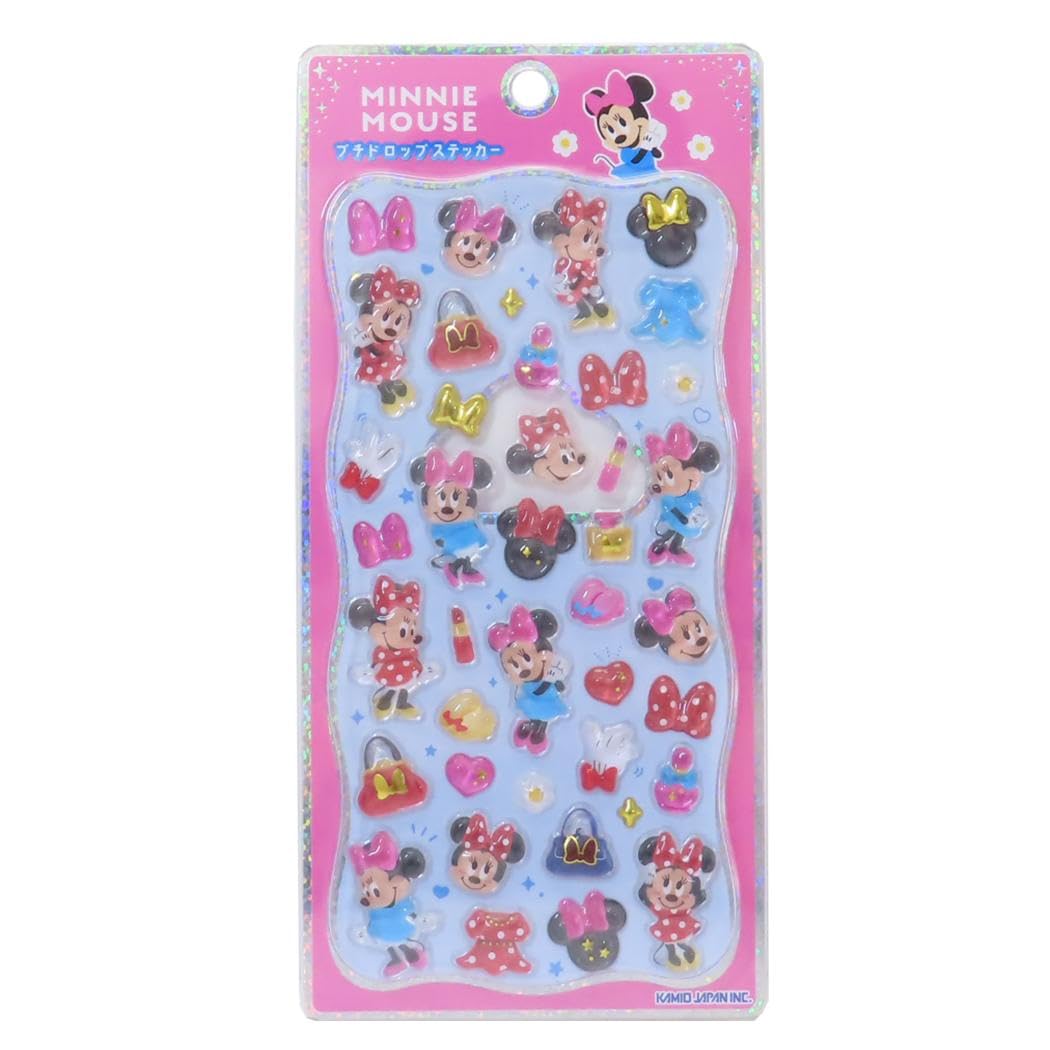 Amazon.co.jp: ミニーマウス[シールシート]プチドロップステッカー