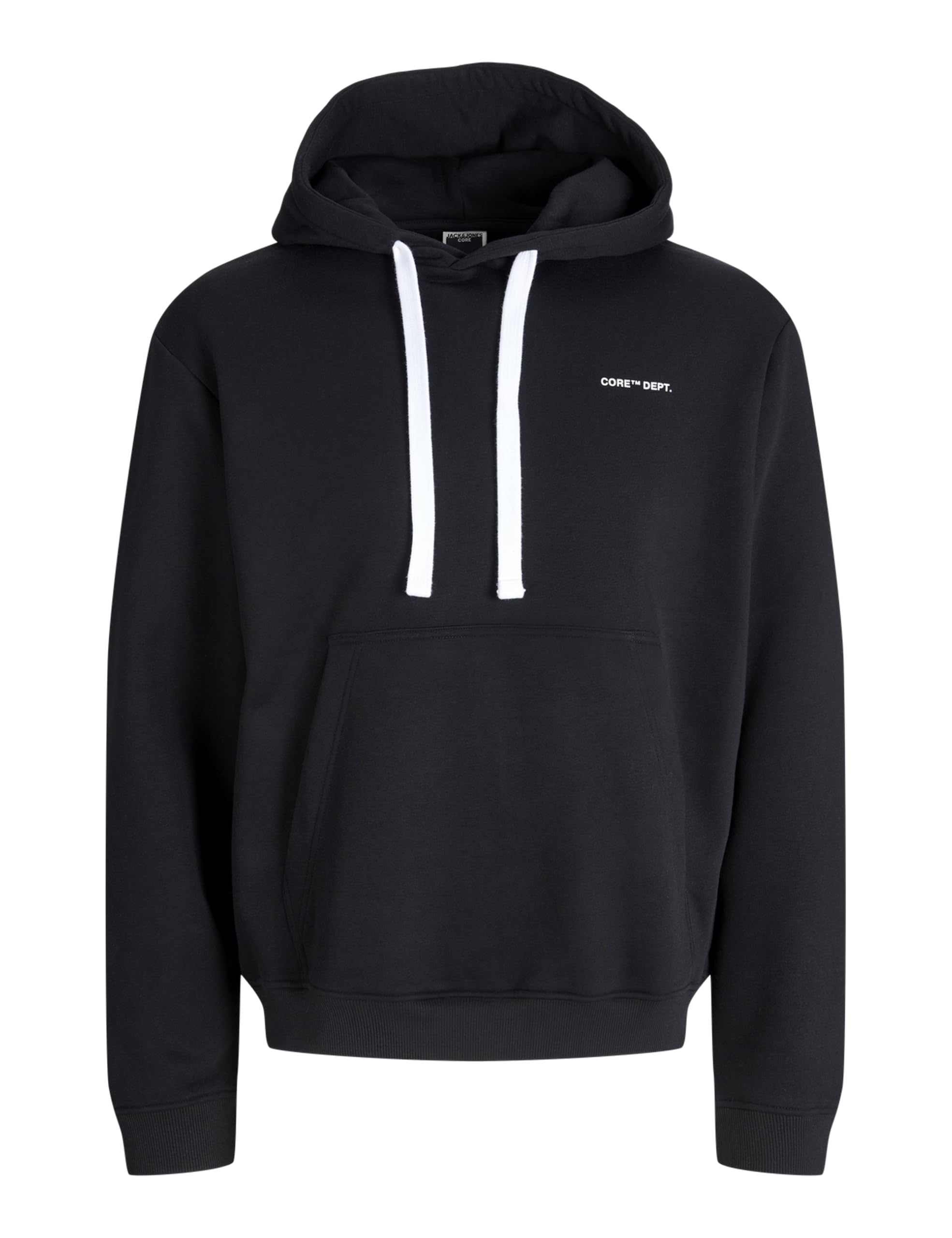 JACK & JONES Jcocover Graphic Hood, black, S
