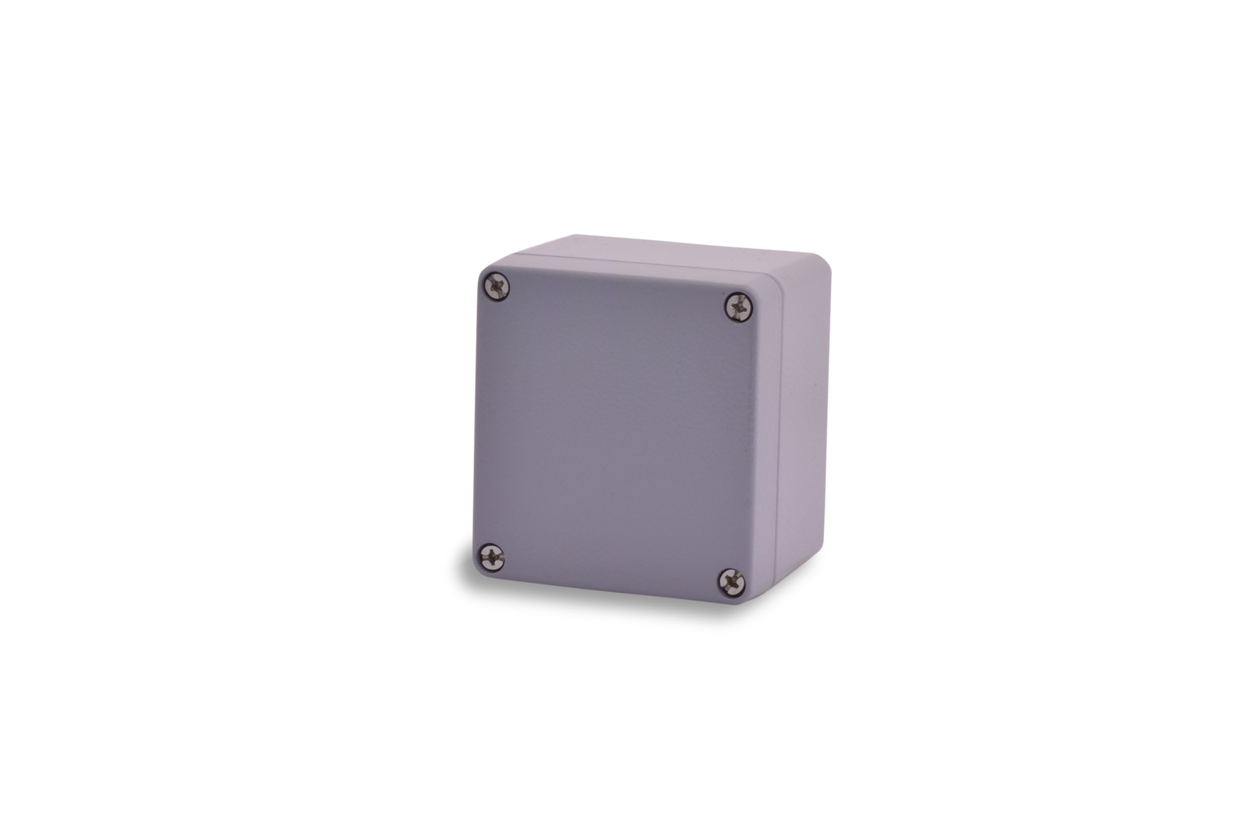 BOXEXPERT contenitori industriali in alluminio Alster serie Alster 75x80x57mm IP 66 grigio RAL7001 scatola di distribuzione da quadro elettrico