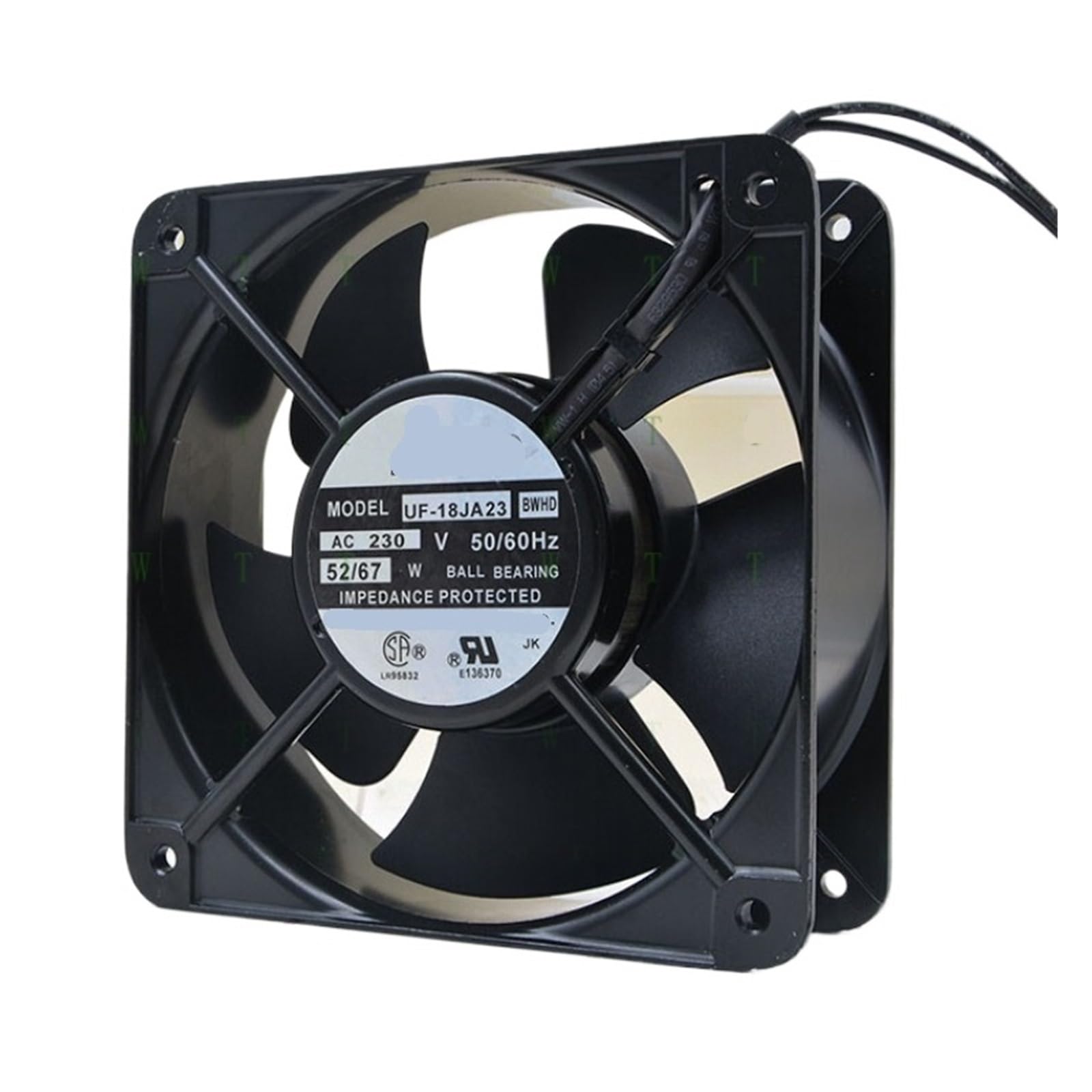YMUGUEGH UF-18JA23 230V 52/67W 18060 18CM AC fan