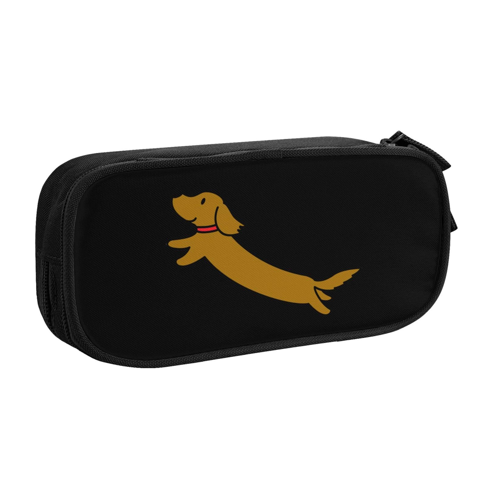 かなみ様専用です ダブルファスナーペンケース ダックスフント かなみ