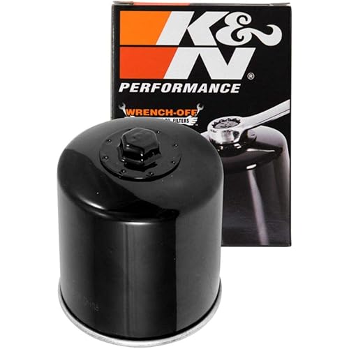 K&N Motorcycle Oil Filter: High Performance, Premium, Designed to be used with Synthetic or Conventional Oils: Fits Select Harley Davidson Motorcycles, KN-174B