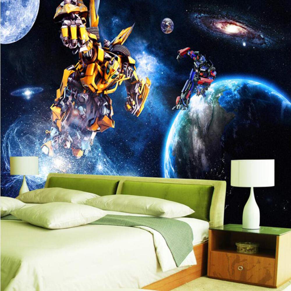 Papier peint photo 3D pour relooker un grand mur de chambre d'enfant sans peindre