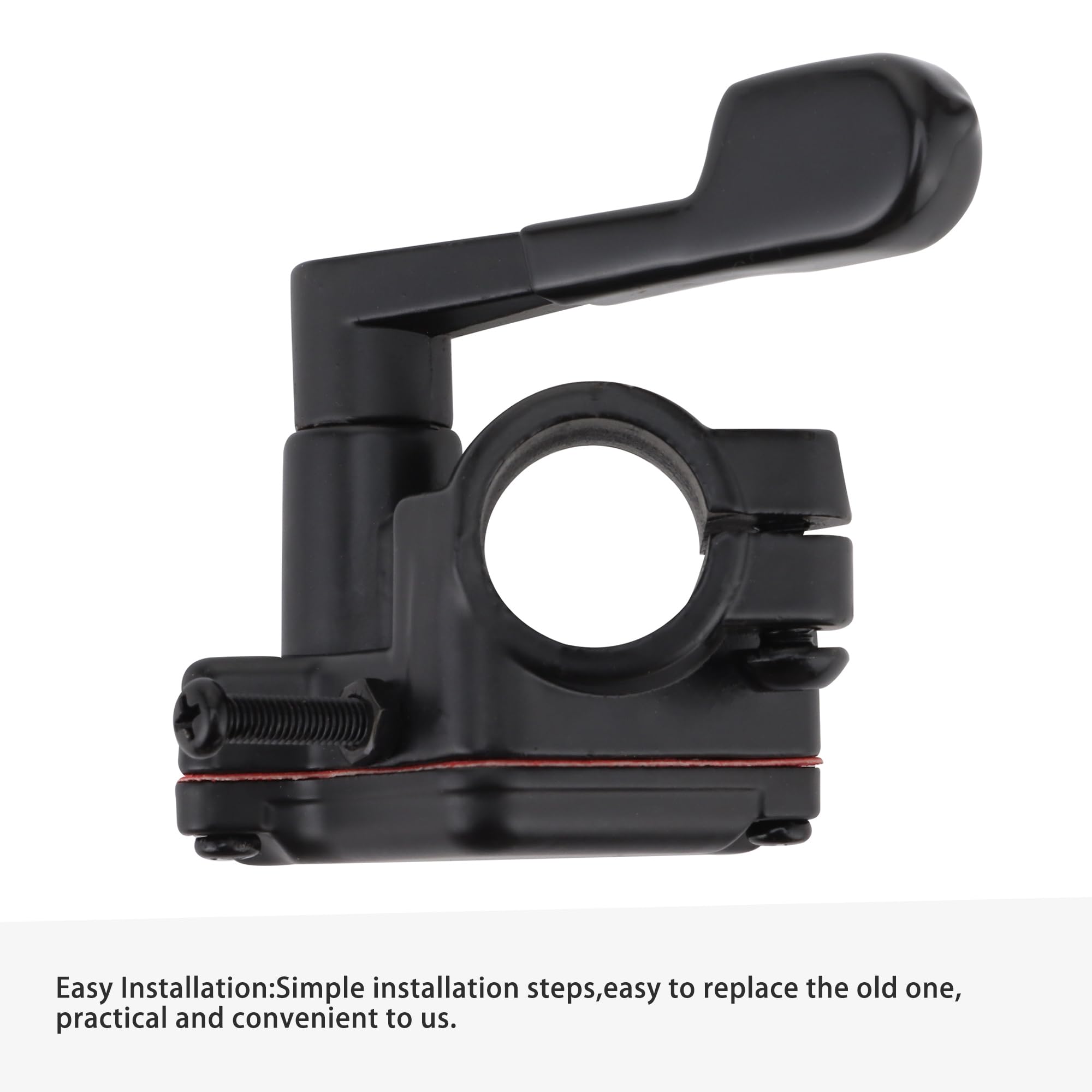 GOOFIT Acelerador De AceleracióN Pulgar De 22mm Con Manguito De Goma Montaje De Control De Palanca Reemplazar Para 50cc 70cc 90cc 110cc 125cc Pit DirtBike ATV Quad Go Kart