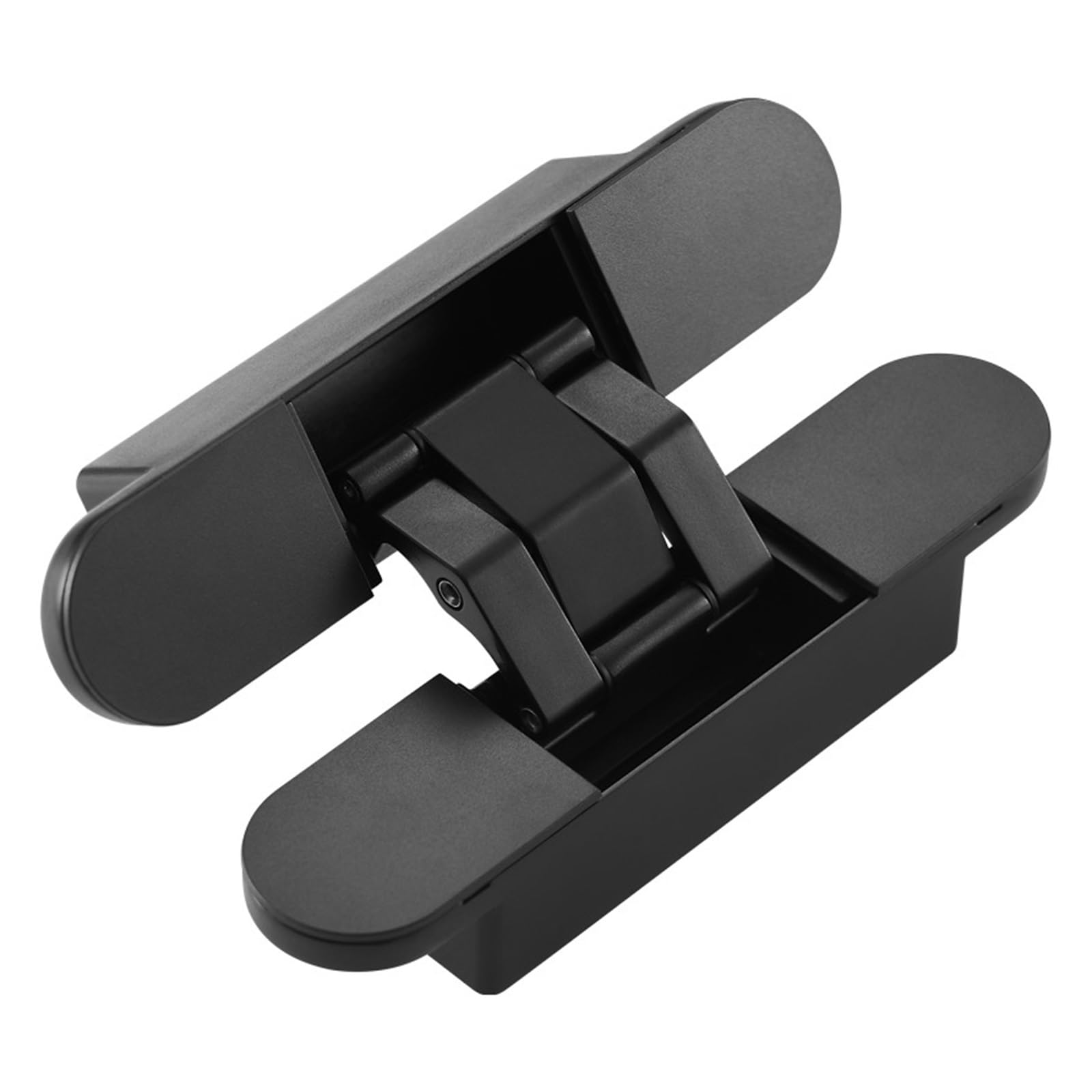 Chtkagv Ha-60-Black Invisible Door Hinges Adjustable Bearing Shiny