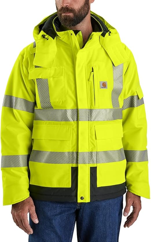 Carhartt Men's 106694 High-Visibility Waterproof Loose Fit