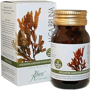 Aboca Alga Bruno Integratore Alimentare per Controllo del Peso Corporeo e Stimolazione del Metabolismo 50 Capsule