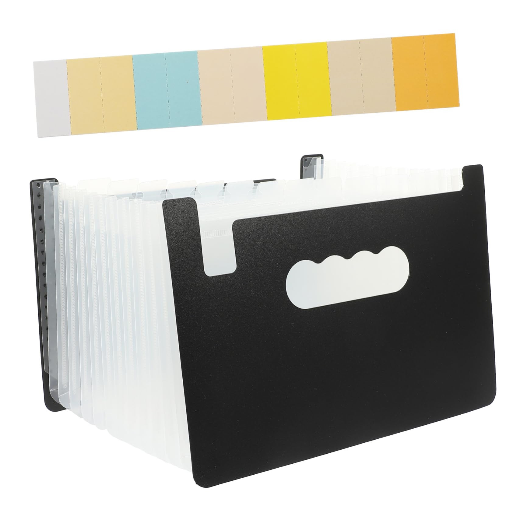 Angoily 7 Pezzi Organizzatore Ricevute Portatile Mini con Scomparti per Documenti Coupon e Fatture Cartellina Espandibile Resistente per Ufficio Scuola