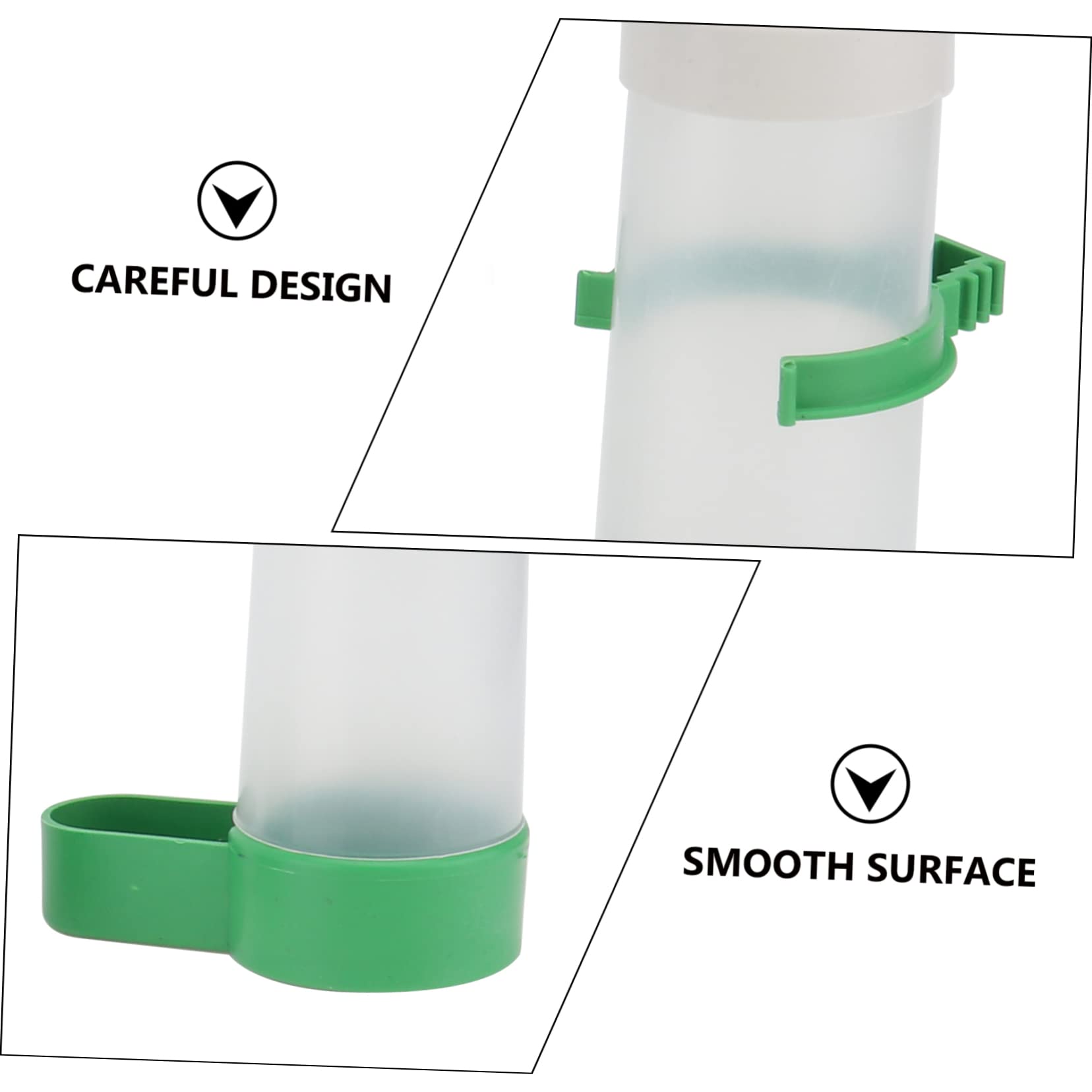 Didiseaon 2 Juegos Bebedero Automatico Comederos De Pollo Dispensador De Agua para Mascotas Comedero Automatico para Conejos Bebedero para Palomas Automático Tazón De Agua El Plastico