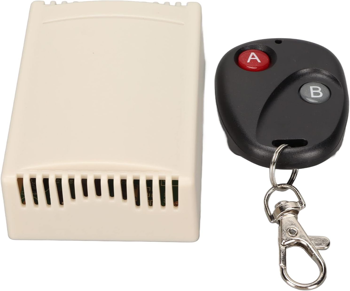 Wireless Remote Switch, AC85 to 250V 2 Channel Remote Control Relay Jog