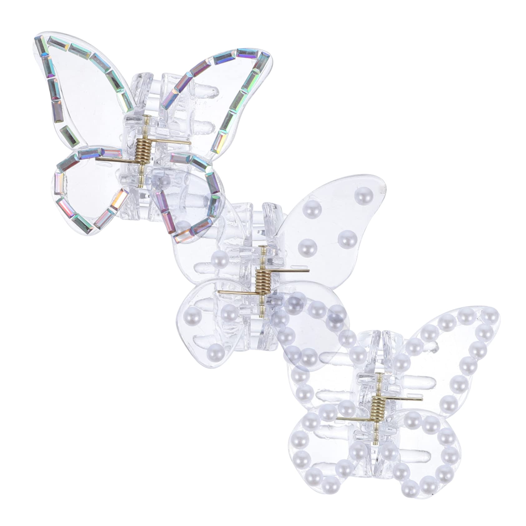 Baluue 15pezzi Fermagli Per Forma Di Farfalla Da Clip Per Piccole e Resistenti Accessorio Pratico Per Donne e Ragazze Per Eventi e Uso Quotidiano