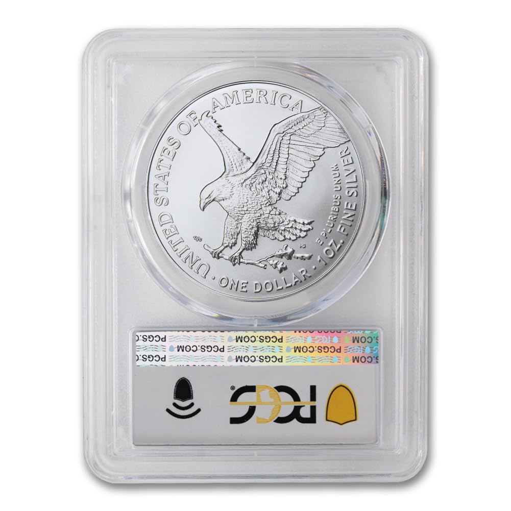2025 (W) 1 oz American Silver Eagle Coin MS-70 (First Strike
