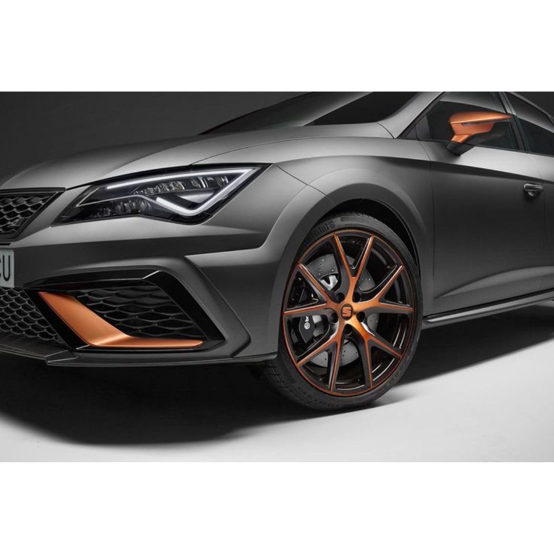 AutoFullCar - Pack Llantas - 3 Sprays Full Dip Negro 2 Bronce Cupra Terminación Mate - Vinilo Líquido de Fácil Aplicación - Wrapp