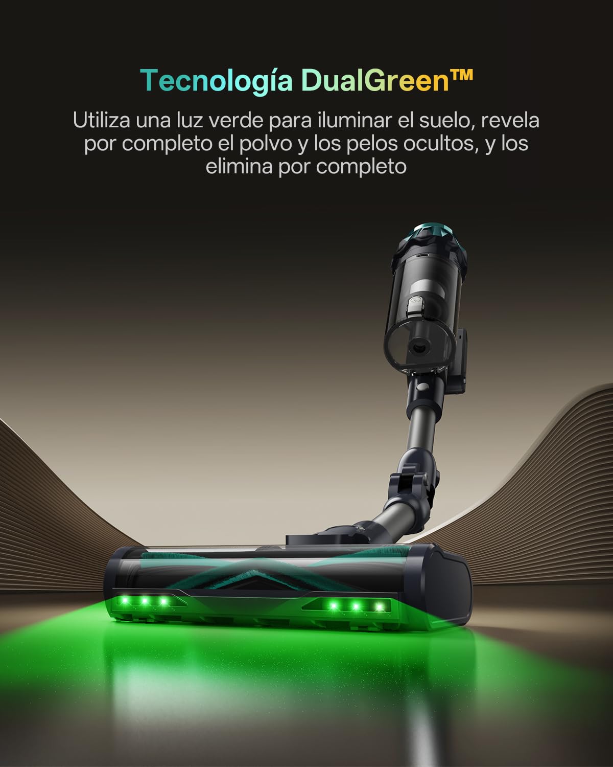 Vexilar V15Max Aspiradora sin Cable 65KPa/60 Min/1,5L, Aspiradora Inalámbrica con Fregona, Antienredos, Fácil Limpieza,Tendencias de Moda, Aspirador Escoba Vertical para Suelos/Alfombras/Pelos/Coche