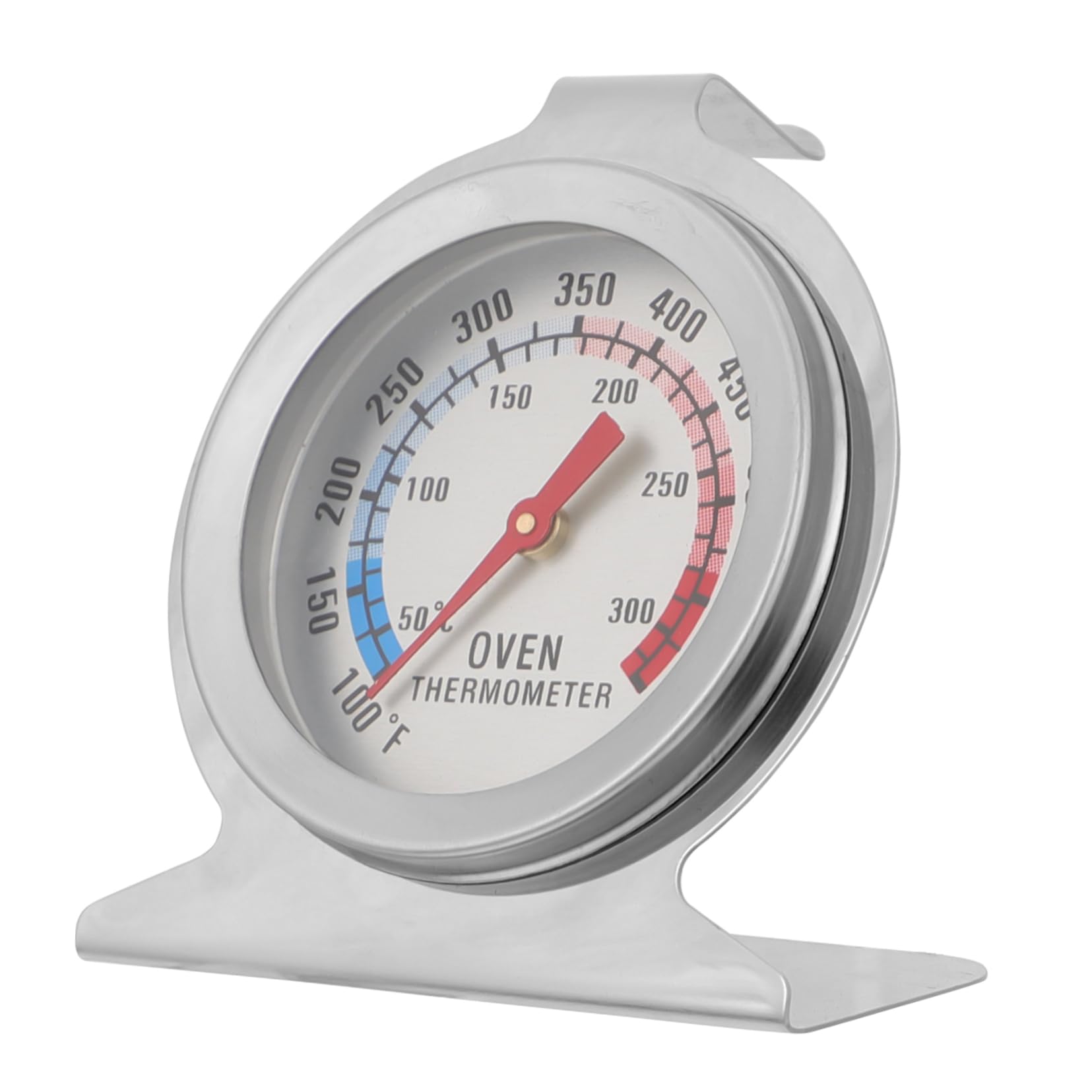 OUNONA Stainless Steel Mini Thermometer for Ovens High Precision Gauge Accurate Measurement from Cooking Tool for Baking Grilling Food Safety