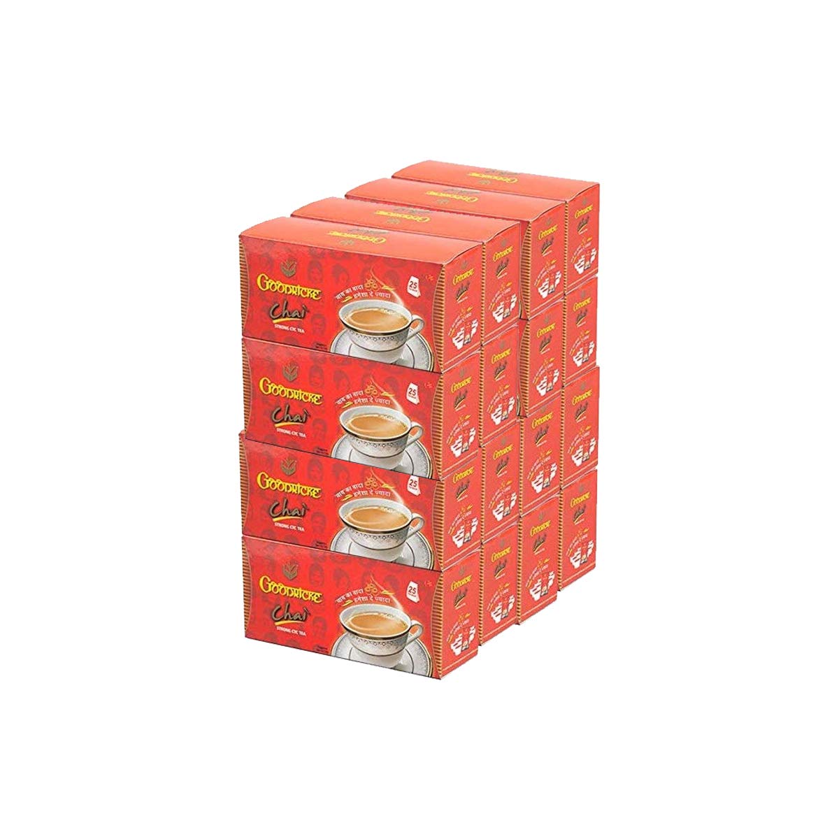 See full amazon price history chart for GOODRICKE CTC Leaf Tea Bag - 25 Tea Bags (Pack of 16) | Enticing Colour & Superior Taste | Sweet Lasting Aftertaste | Irresistible Aroma GOODRICKE CTC Leaf Tea Bag - 25 Tea Bags (Pack of 16) | Enticing Colour & Superior Taste | Sweet Lasting Aftertaste | Irresistible Aroma (B08X16VPDY) Amazon Price History, Amazon Price Tracker