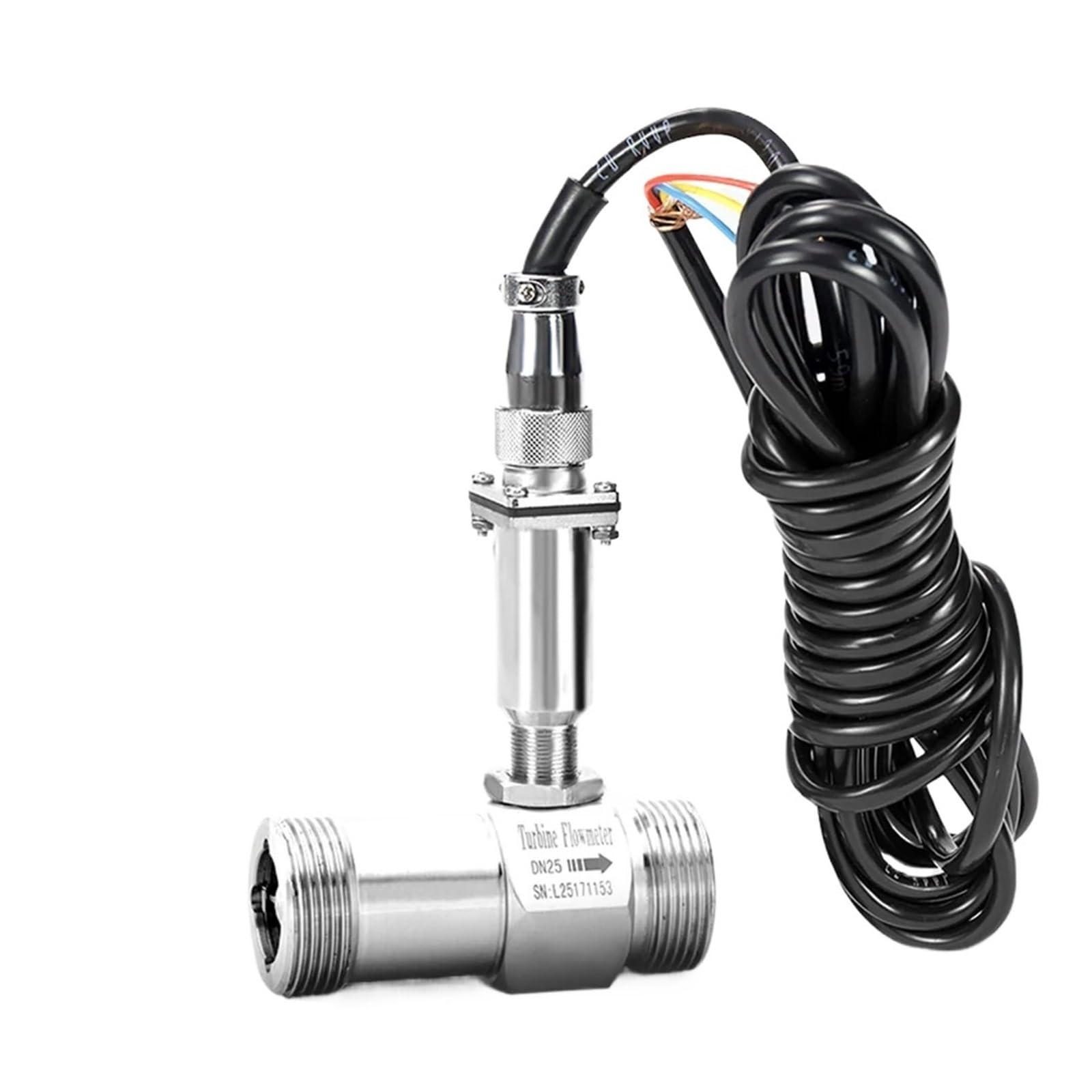 Sensor de caudalímetro de líquido Caudalímetro de agua Señal de pulso Flujo 1 2 pulgadas(DN40)