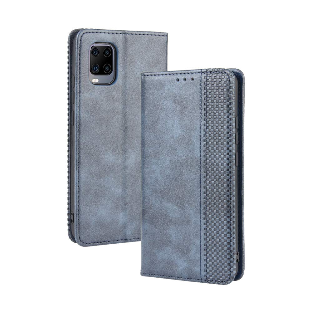 Manyip Custodia e Cover per ZTE Axon 11 SE 5G,Custodia a Portafoglio in Pelle con Supporto per ZTE Axon 11 SE 5G,Custodia Magnetica retrò per Telefono, Custodia con Slot per schede