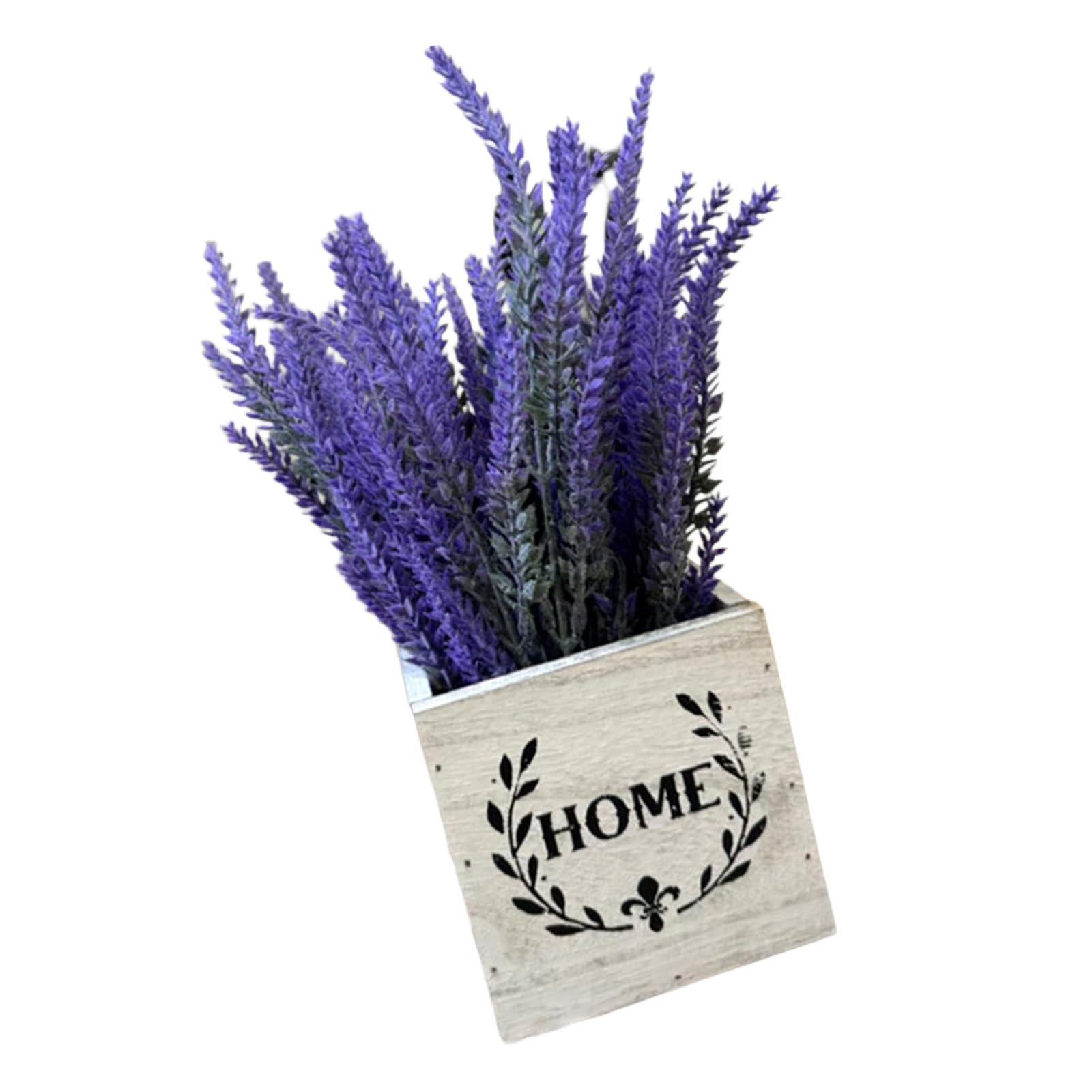 Msioytog Artificial Flower in Wood Planter Artificial Flower Bouquets with Vase for Wedding Party Table Centerpieces Windowsill Windowsill Planter Box for Succulents