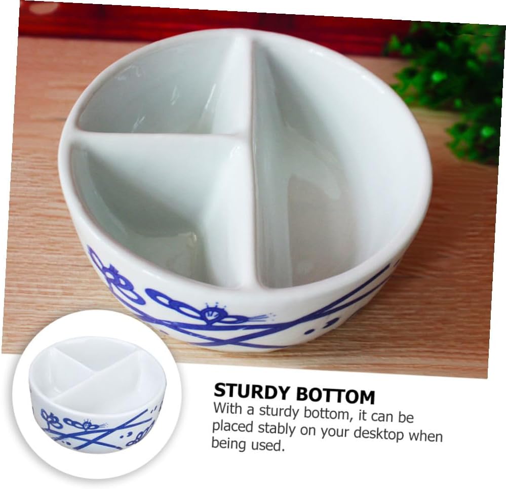 jojofuny 1pc Ceramic Color Mixing Tray Elegant and Porcelain Palette for Watercolor and Painting for Artists and Present Givers Vintage Design for Home Decor