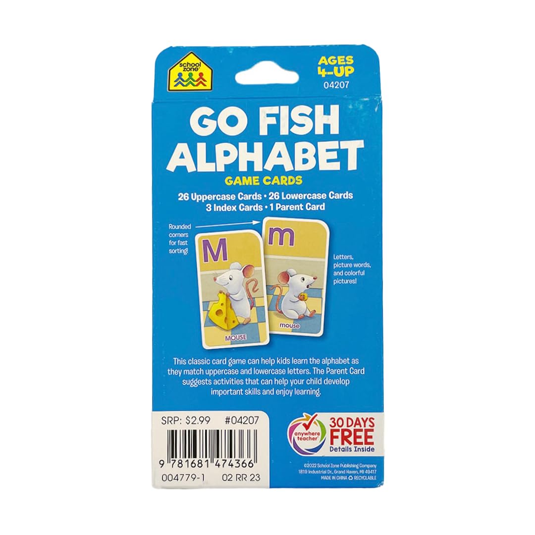 Amazon.co.jp: ゴーフィッシュ(Go Fish Alphabet Game Cards) 4歳以上