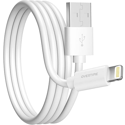 Apple Lightning Cable, cargador rápido certificado por MFI para iPhone & iPad, cable de carga para iPhone XsXS Max, XR, X, 88Plus, 77Plus, 66Plus,