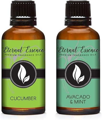Miniatura 10 de Eternal Essence Oils Paquete de 2 aceites aromáticos de alta calidad de 1.0 fl oz, tipo guayaba colada y piña colada, para velas, fabricación de