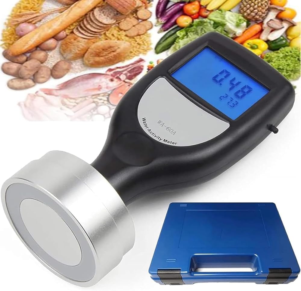 Medidor de humedad de alimentos, adopta sensor de humedad, medidor de actividad de agua, probador inteligente de actividad de agua, M