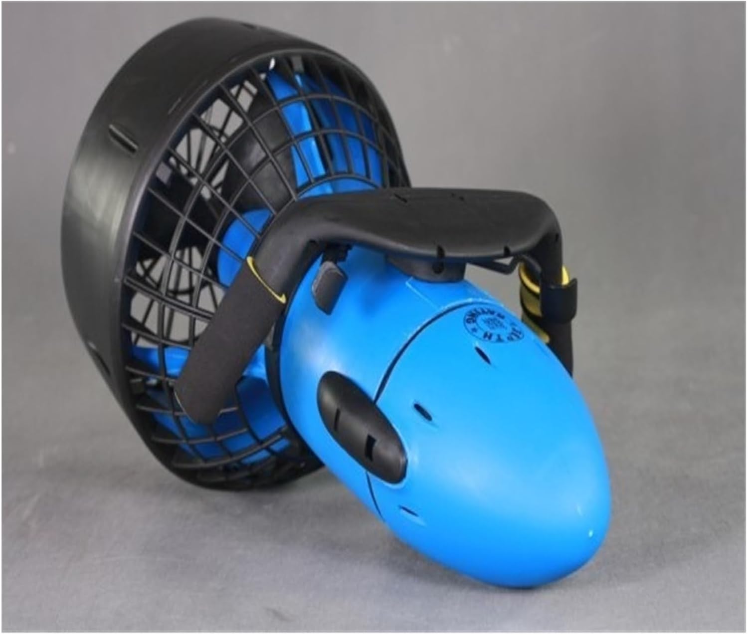 Underwater Scooter, 300W Sea Scooter Dual Speed Water Propeller Diving Sea Scooter Under Water Scooter Blue/Yellow Colors With Battery