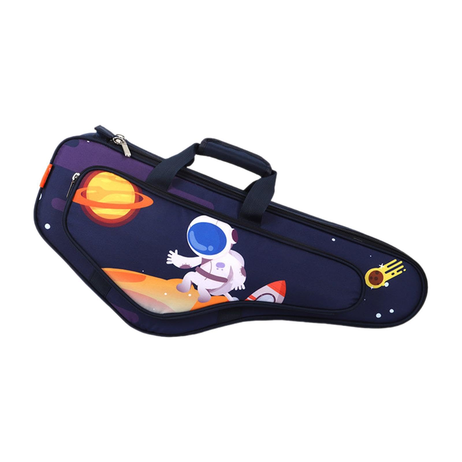 budiniao Zaino per sassofono con maniglia, borsa leggera per il trasporto, facile da trasportare ovunque, da indossare a tracolla o come zaino. La custodia per sassofono è
