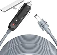 Cabo De Carregamento 12v/24v Para Starlink Mini Cinzeiro 3m Para Ligar No Carro/Van/Caminhão Cor Cinza-escuro