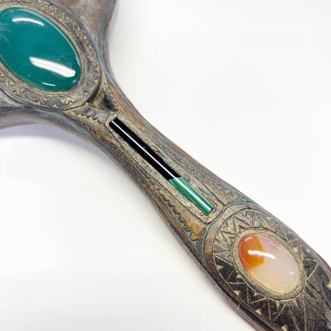 アイヌコタン 西田智三さん ハンドミラー 手鏡 エカシ コタン