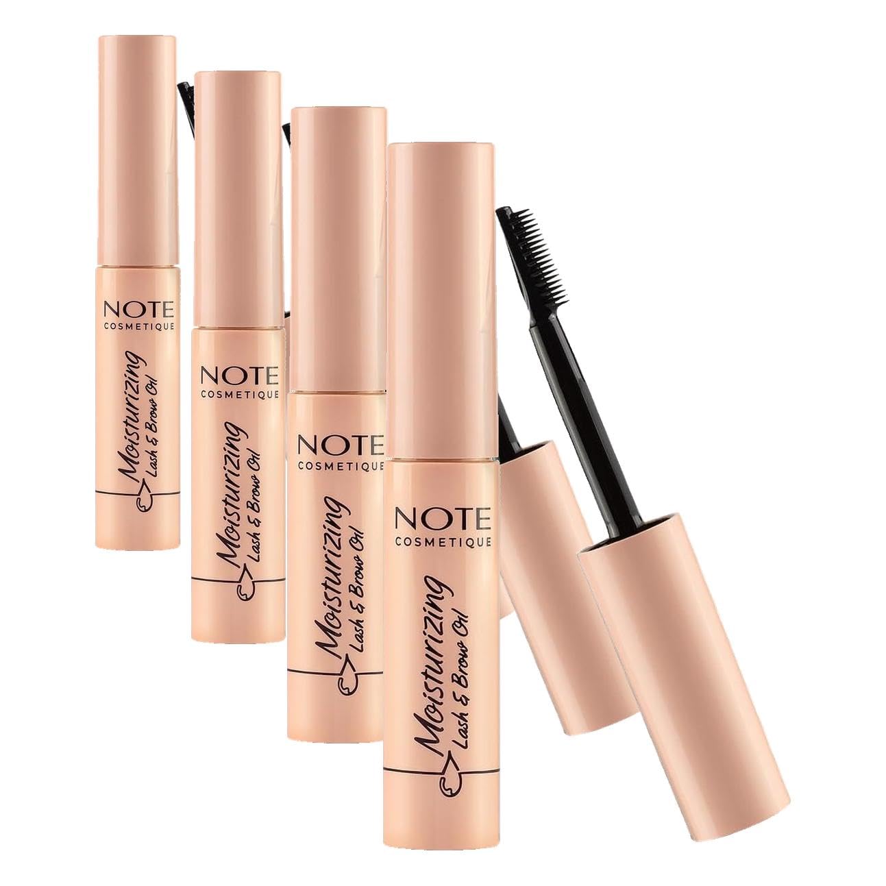 Note Cosmetics Moisturizing Lash & Brow Oil Nemlendirici ve Besleyici Kaş Kirpik Bakım Yağı (4 paketi)