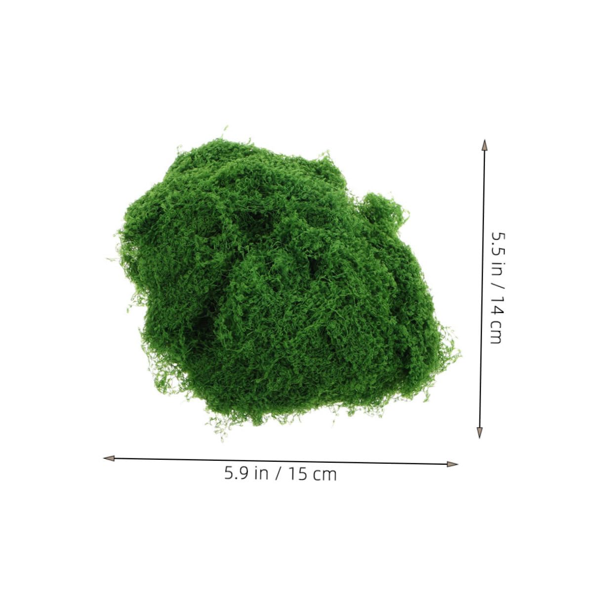 AUTSUPPL Realistic Silk Moss Centerpiece for Tables Moss for Planters Artificial Landscape Decorations Polyester for Decorating