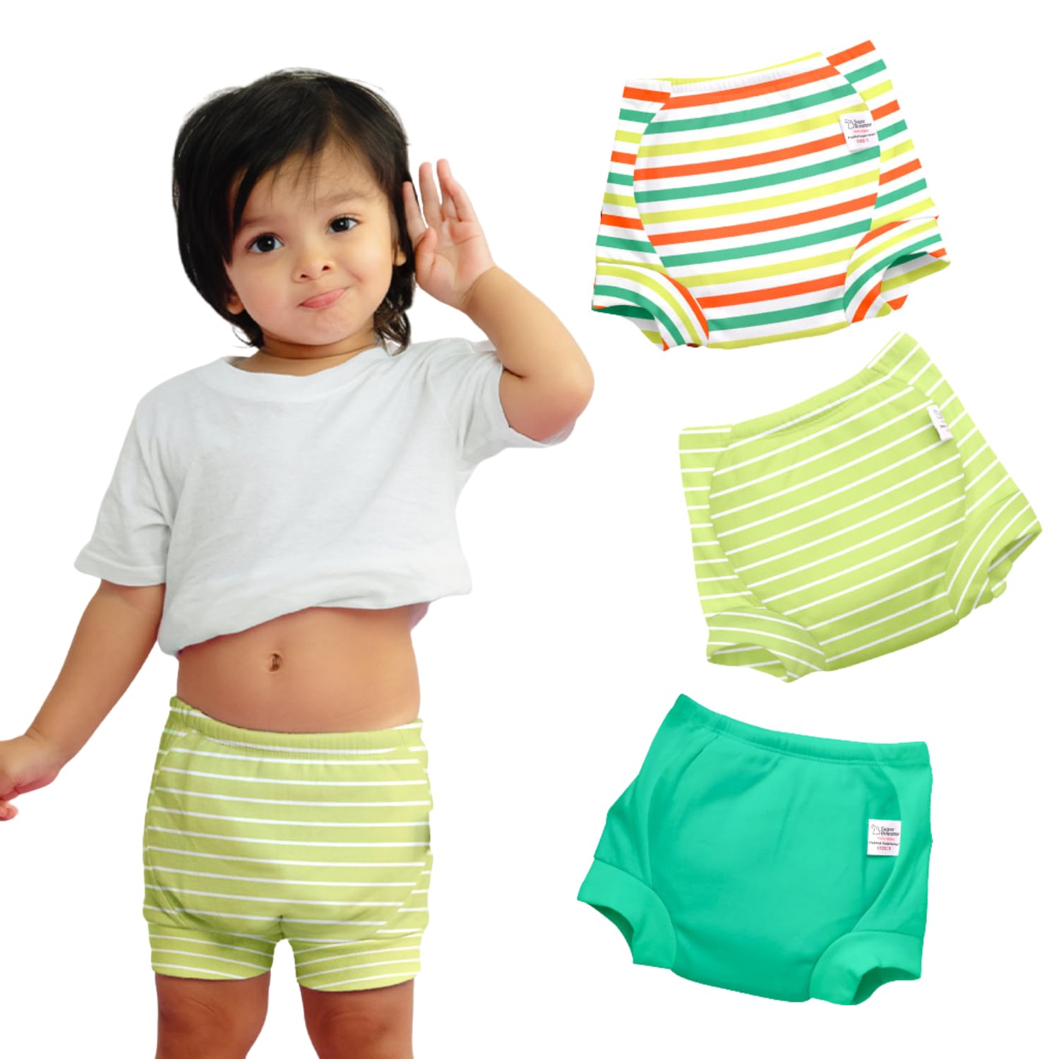 superbottoms Unisex Padded Underwear|for Potty Training & Mess-Free Diaper-Free time|Prevents Pee Puddles|3 Layers of Premium Cotton Padding (No Sponge)|Pull-up Style Potty Trainers (Pack of 3)-picture-19