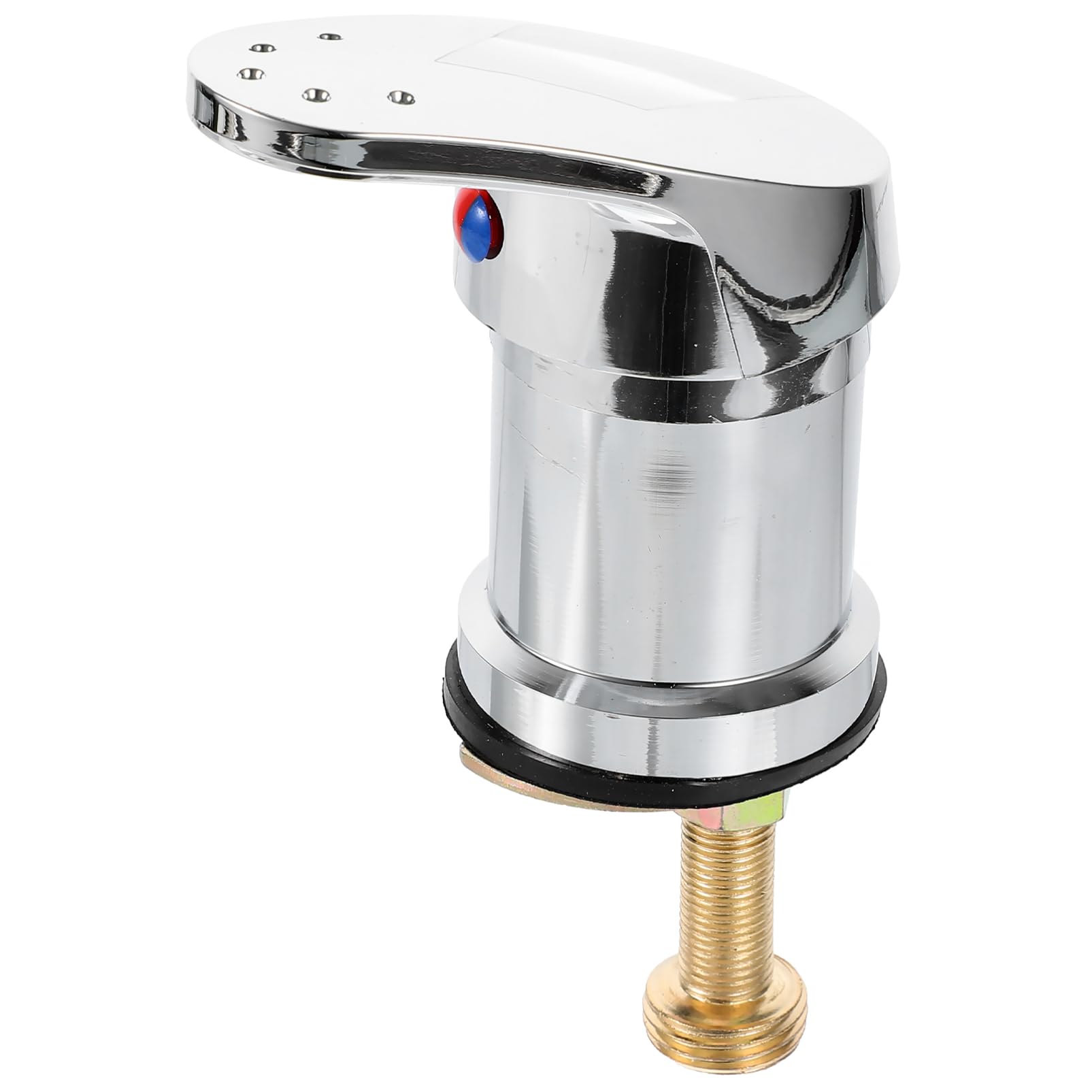 Uonlytech Shampoo Bowl Faucet Copper Bathroom Faucet Salon Sink Spa Wash Hair Tap for Hot and Cold Mixer