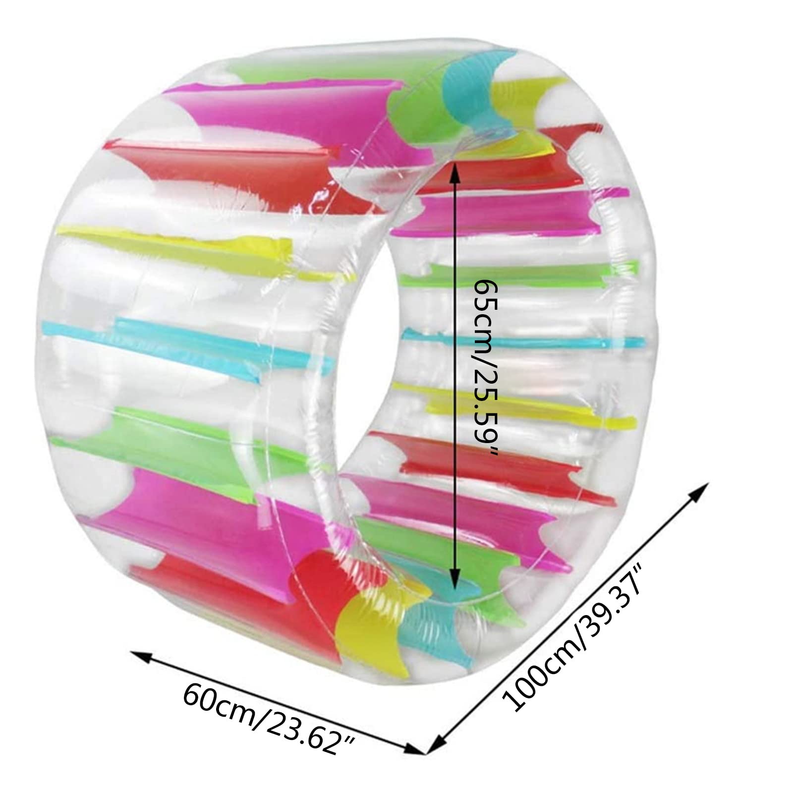 Galleggiante gonfiabile per ruote d'acqua, 100 x 65 x 60 cm, 100