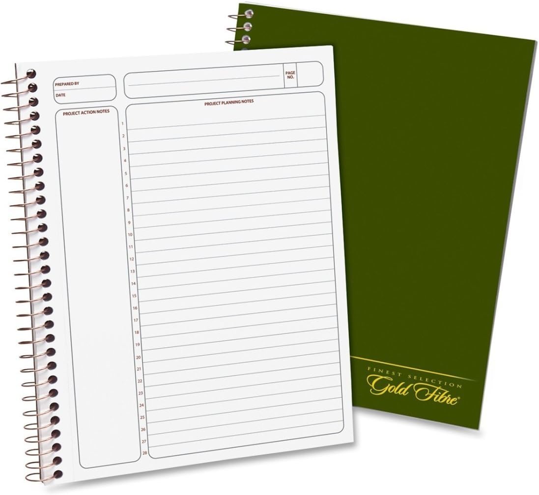 Gold Fibre Classic Project Planner, (20-816) Sold as a 6-Pack
