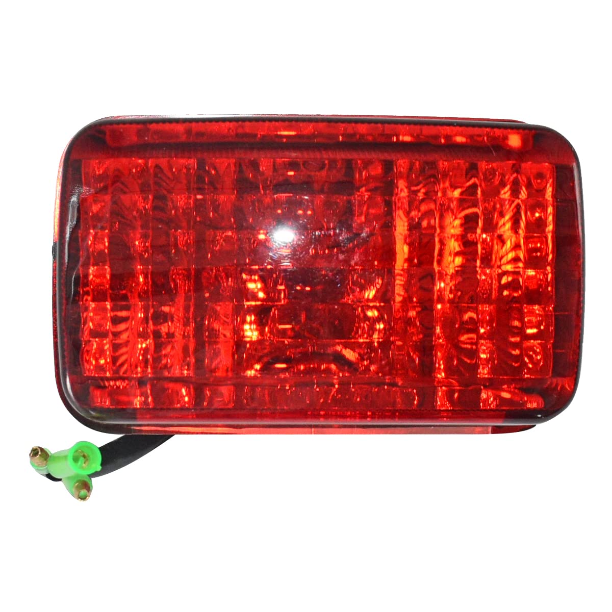 Cylinman Brake Tail Light Fit for Yamaha Banshee 350 Blaster 200 Grizzly 125 550 700 Raptor 250 Warrior 350 Rear Taillight Lens Bulb 2002-2006 5KM-84710-01-00