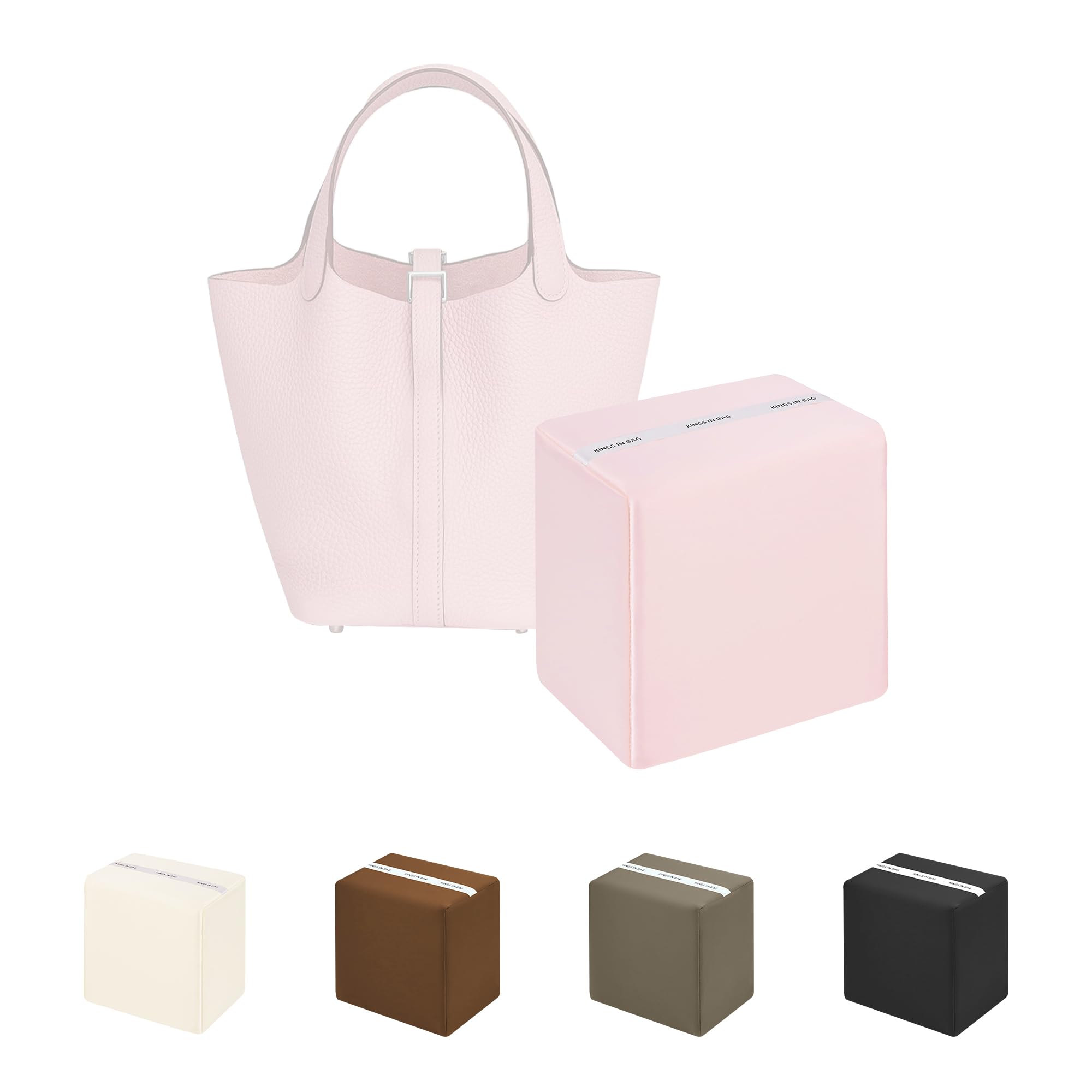 Amazon.co.jp: KINGS IN BAG エルメスピコタン用 バッグピロー サテン