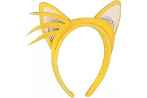 Sonic the Hedgehog Tails Adult Costume Headband
